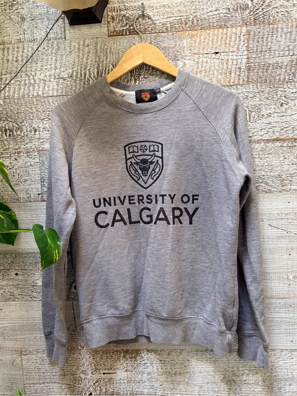 University of Calgary | Logo/Crest Crewneck Pullover Sweater - Women's M